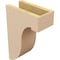 Ekena Millwork 5"W x 10"D x 15"H Classic Del Monte Rough Cedar Woodgrain TimberThane Corbel, Primed Tan CORUR05X10X15DELRCPR - alternate 3